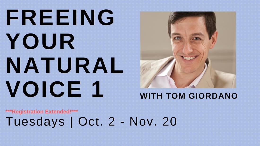 Freeing Your Natural Voice 1 with Tom Giordano