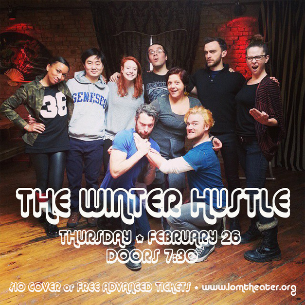 The Winter Hustle show poster